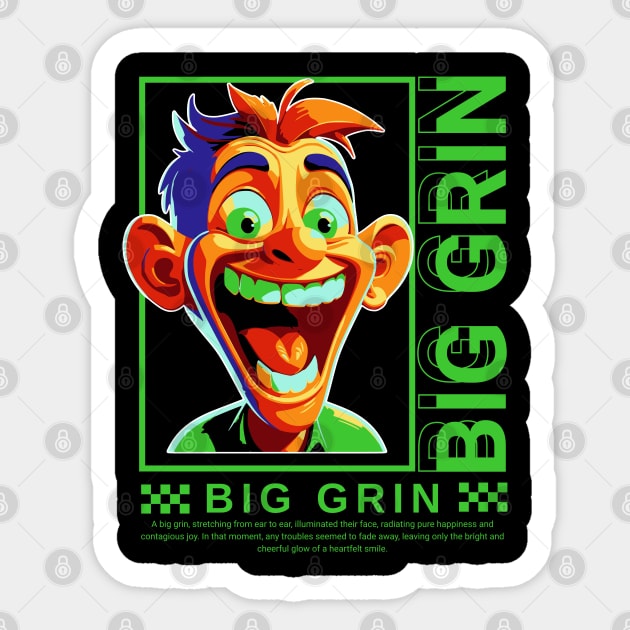 Big grin Sticker by Create Magnus